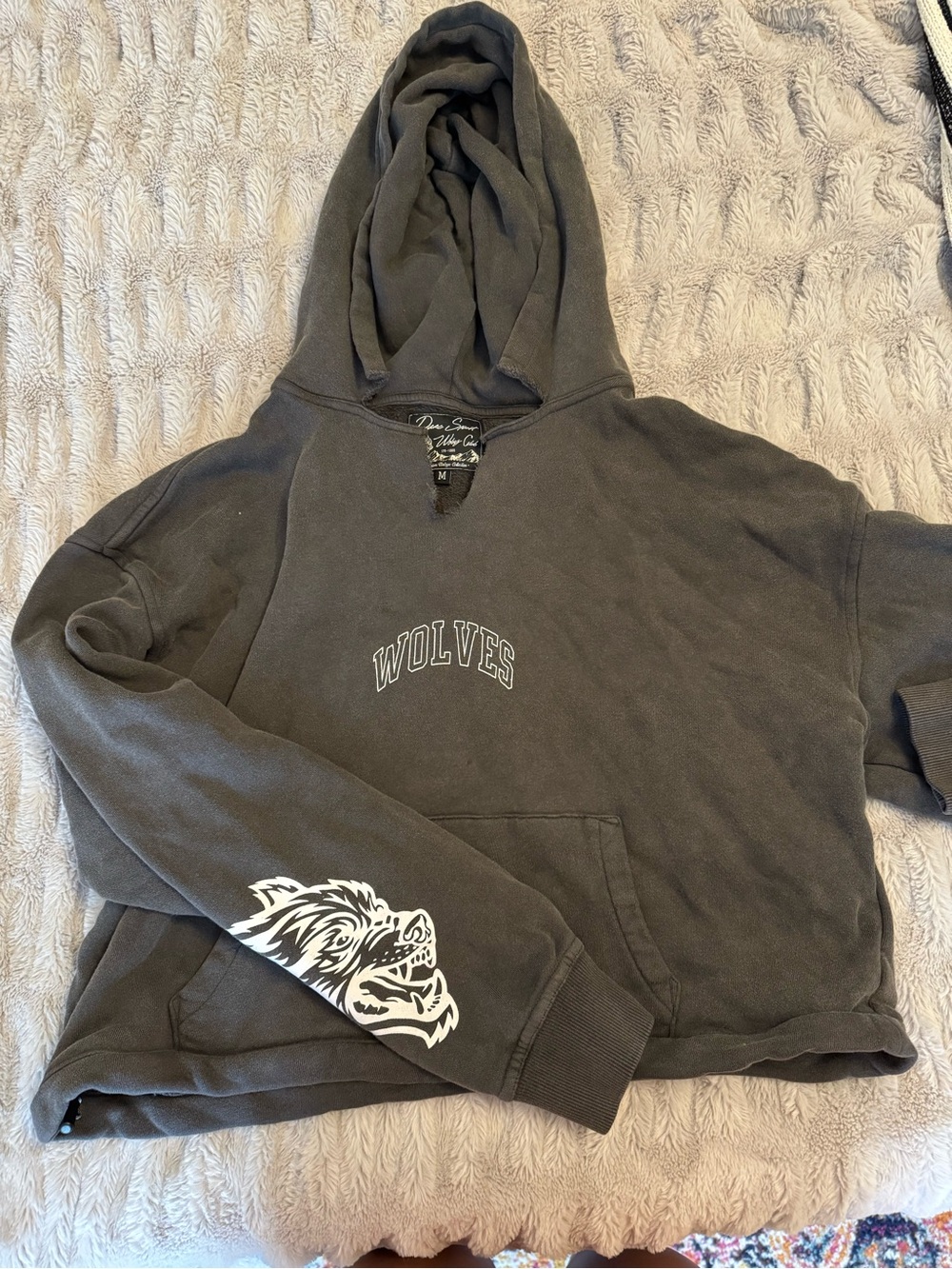 Darc sport vintage cropped hoodie